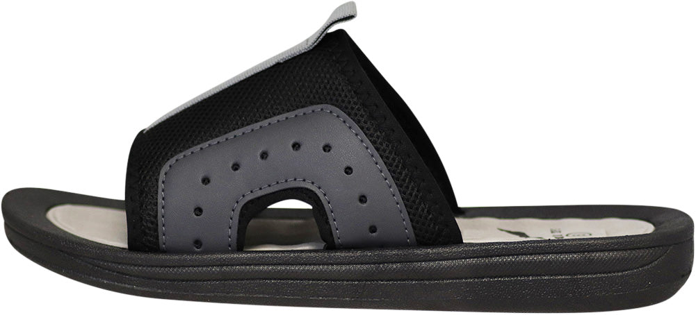 Norty Mens Comfort Casual Slide Flat Slip On Shower Sandals Runs One Size Small