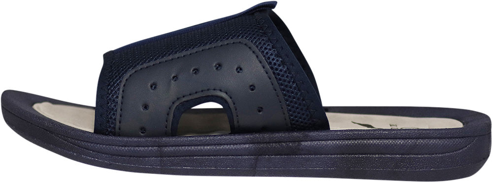 Norty Mens Comfort Casual Slide Flat Slip On Shower Sandals Runs One Size Small