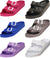 NORTY Women's Indoor Outdoor 2 Strap Adjustable Buckles Slide Sandal