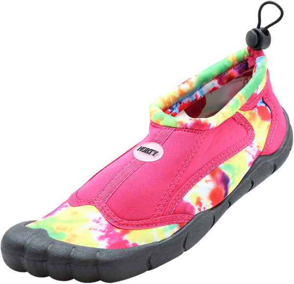 Norty Women's Water Shoes Aqua Socks Beach Pool Yoga Exercise Slip On