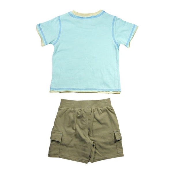 Nick & Eddie - Baby and Toddler Boys Short Sleeve Short Set