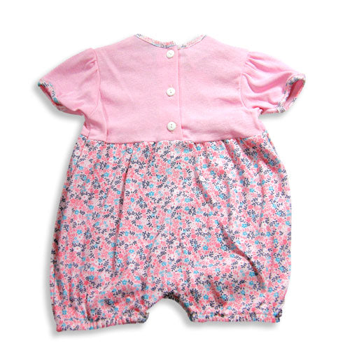 Friemanit Infant Girls Short Sleeve Coverall, 42131