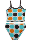 405 South by Anita G Girls 2 Piece Large Dot Tankini Bathing Suit