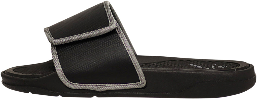 Norty Mens Comfort Casual Slide Flat Slip On Shower Sandals Runs One Size Small