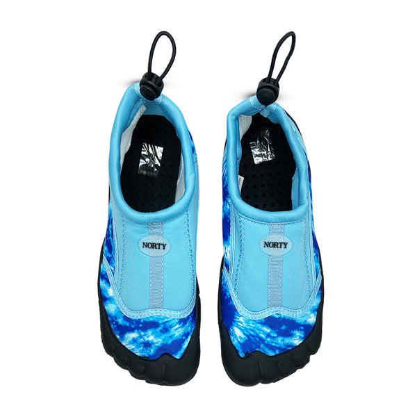 Norty Big Boy's Water Shoes Aqua Socks Surf Pool Beach Swim Slip On