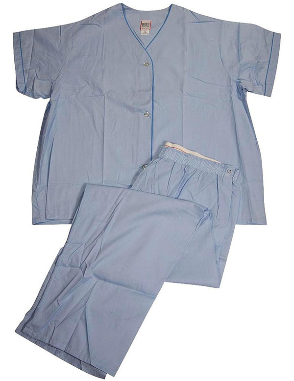 Botony 500 - Ladies Plus Short Sleeve Broadcloth Pajama