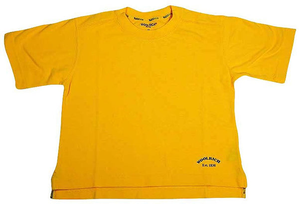 Woolrich - Little Boys Short Sleeve Pique Crewneck Tee Shirt
