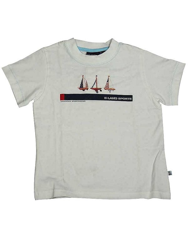 E-Land - Little Boys Short Sleeved Tee Shirt