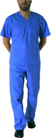 Natural Workwear Mens EDS Medical Dental Uniform - Premium Scrubs Set XXS - 3XL