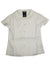 FRENCH TOAST Girls Short Sleeve Peter Pan Blouse with Lace Trim Collar - E9322