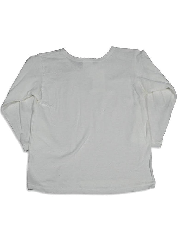 Mulberribush - Little Girls' Long Sleeve Cat Shirt