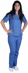 Natural Workwear Uniform - Unisex - Premium Medical Nurse Scrubs Set