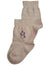 Tic Tac Toe Girls Ankle Sock