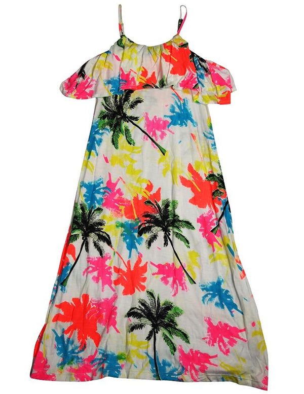 Flowers by Zoe - Girls' Tank Maxi Dress - 100% Rayon
