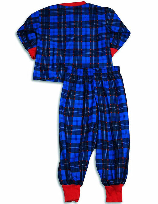 Private Label - Little Boys 2 Piece Plaid Pajamas