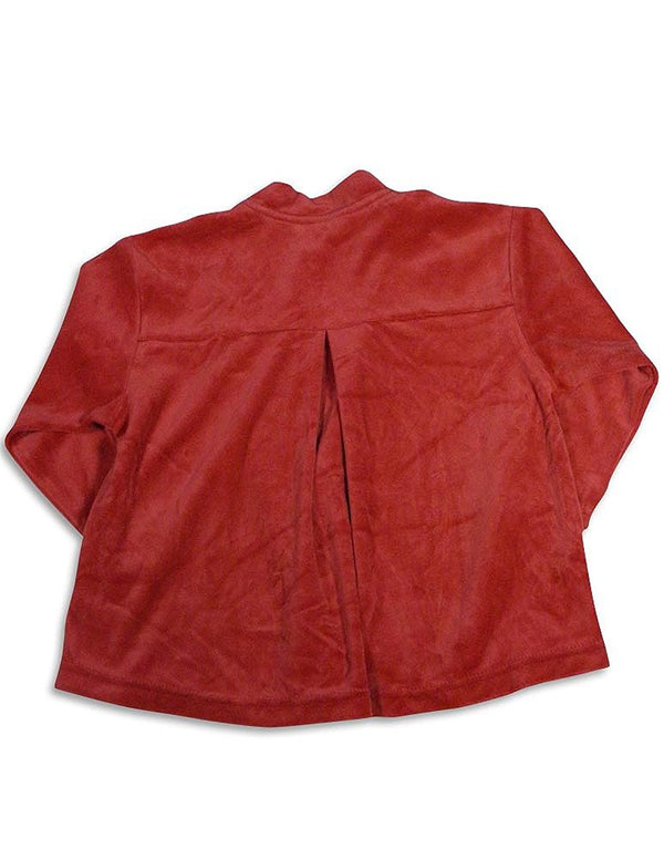 Mulberribush - Little Girls' Long Sleeve Velour Swing Jacket