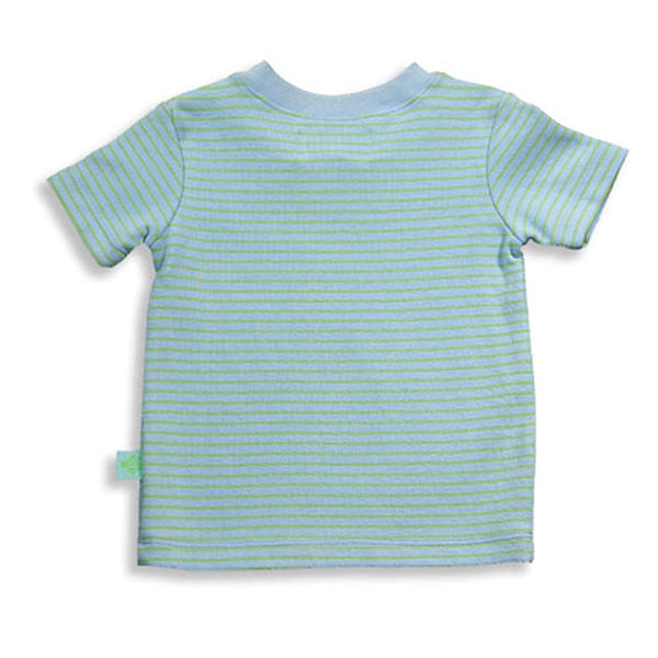 Pepper Toes by Baby Lulu - Baby Boys Short Sleeve Striped Top