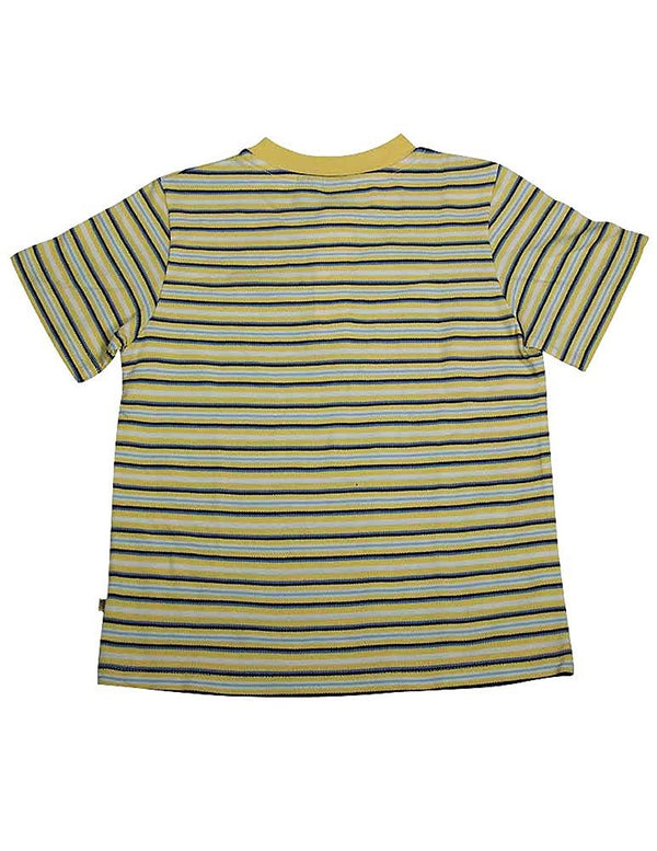 E-Land - Little Boys Short Sleeved Henley Style Shirt