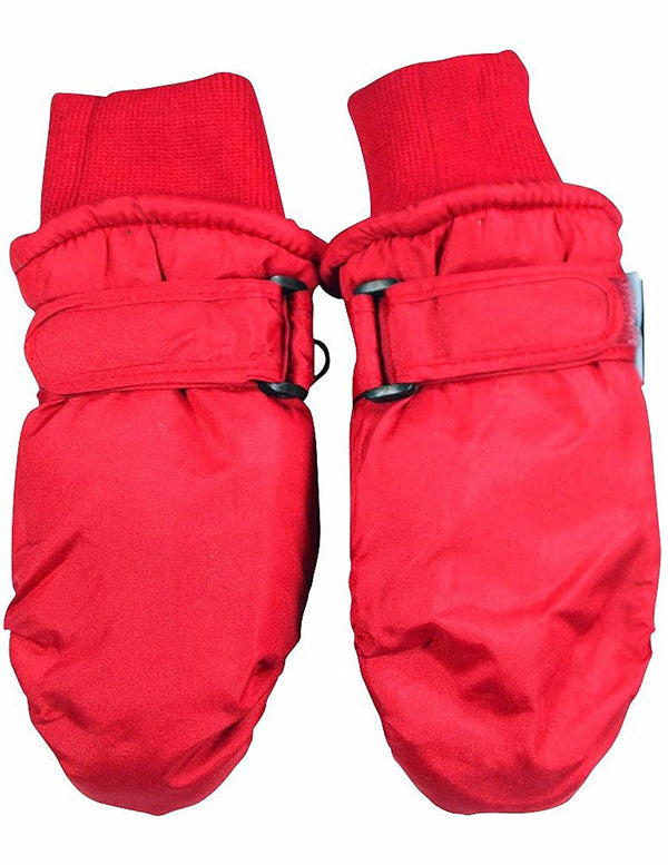 Winter Warm-Up - Little Boys Ski Mittens Fits Ages 2-4