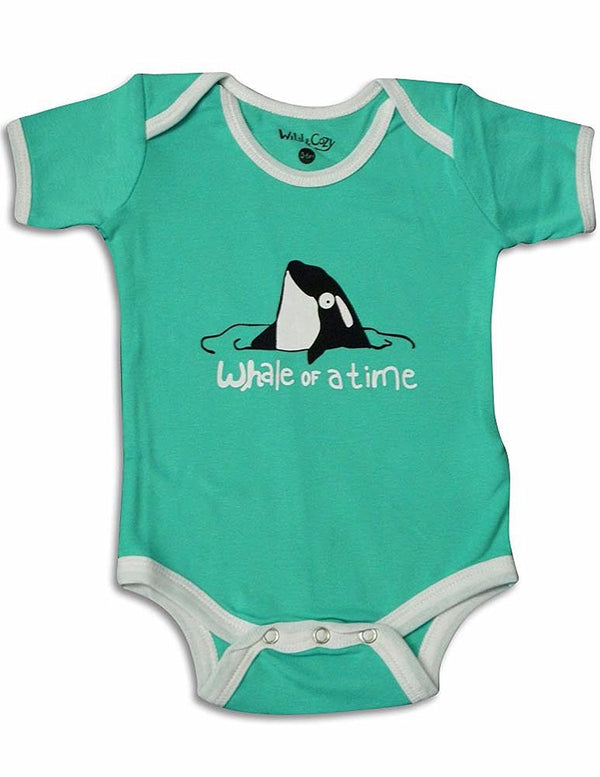 Wild and Cozy - Whale of a Time Onesie for Baby Boys'