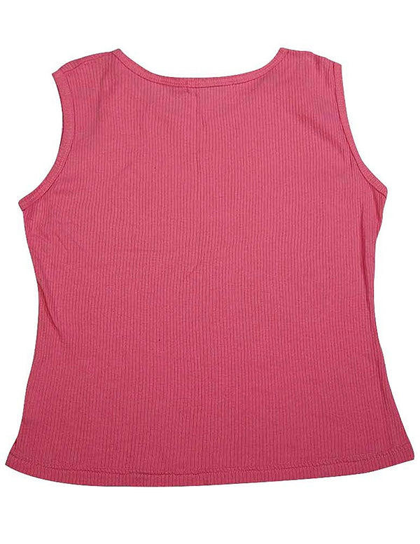 Silver Charm - Little Girls' Ribbed Tank Top