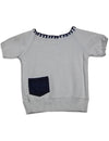 Dinky Souvenir - Little Girls Short Sleeve Sweatshirt