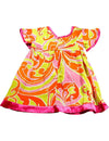 Little Mass - Little Girls' Short Sleeve Rayon Dress