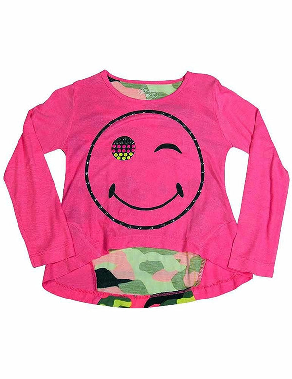 Flowers by Zoe - Little Girls Long Sleeve Top - Choose from 8 Styles and Colors