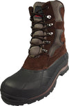 Norty - Mens Mid Waterproof Leather Panel Thermolite Insulated Snow Boot