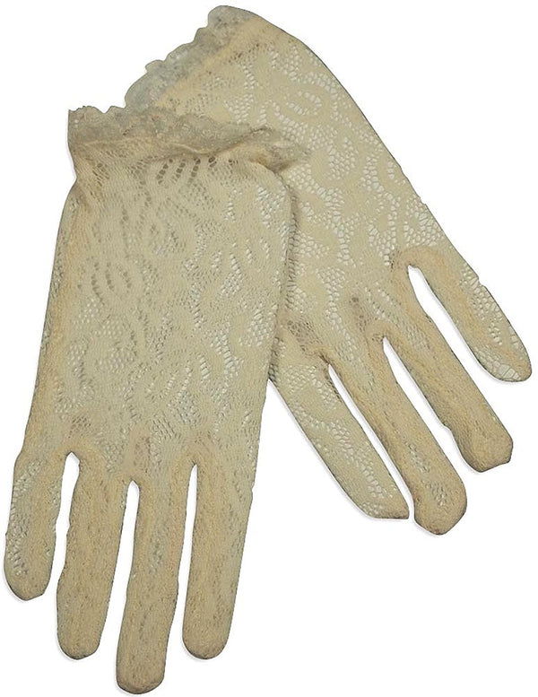 Nolan Gloves - Little Girls' Organza Bow Dress Gloves