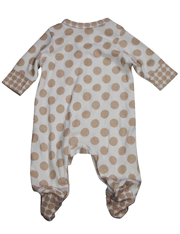 Offspring - Baby Boys Long Sleeve Footed Coverall