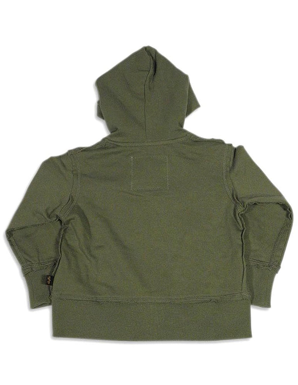 Alpha Industries - Little Boys Long Sleeve Zip Hoodie Sweatshirt Jacket