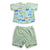 Pepper Toes by Baby Lulu - Baby Boys Short Sleeve Cars Short Set