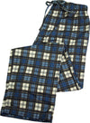 B O P J. - Mens Value Printed Plaid Flannel Sleep Lounge Pant