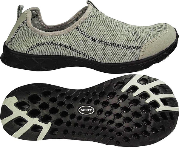 Norty Slip-On Men's Water Shoes for Water Sports & Aerobics Lightweight, Comfortable