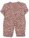 Snopea - Baby Girls Long Sleeve Leopard Coverall