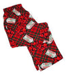 Fun Boxers-Mens Do Not Open Lounge Pants, Red