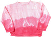 Zinnias - Little Girls' Long Sleeve Dip Dyed Sweater