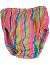 My Pool Pal - Baby Girls Striped Reusable Swim Diaper Runs 2 Sizes Small
