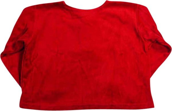 Mulberribush Toddler Girls Long Sleeve Velour Shirt Top, 8030