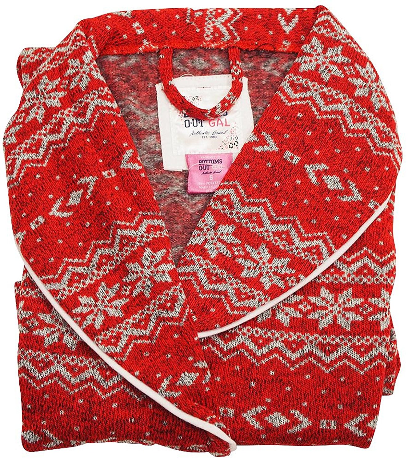 Bottoms Out Women's Long Sleeve Fleece Robe